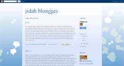 Desktop Screenshot of jidah.blogspot.com