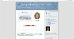 Desktop Screenshot of institutoliberdadeeconomica.blogspot.com