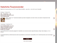 Tablet Screenshot of natuerlichefeueranzuender.blogspot.com