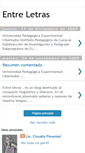 Mobile Screenshot of entreletrasyvida.blogspot.com