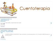 Tablet Screenshot of cuentoterapia.blogspot.com