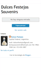 Mobile Screenshot of dulcesfestejos-souvenirs.blogspot.com