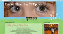 Desktop Screenshot of elenacfupdate.blogspot.com