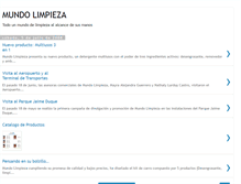 Tablet Screenshot of mundolimpieza.blogspot.com