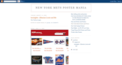 Desktop Screenshot of newyorkmetspostermania.blogspot.com