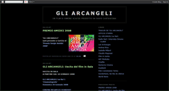 Desktop Screenshot of gliarcangelifilm.blogspot.com