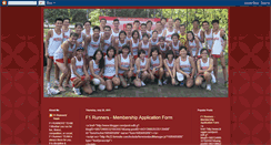 Desktop Screenshot of f1-runnersteam.blogspot.com