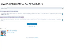 Tablet Screenshot of alvarohernandezalcalde.blogspot.com