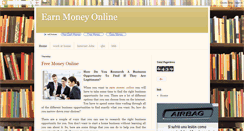 Desktop Screenshot of free-money-talks.blogspot.com