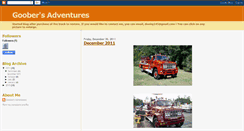 Desktop Screenshot of goobersadventures.blogspot.com