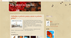 Desktop Screenshot of idyprzy-w-padki.blogspot.com