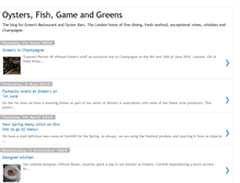 Tablet Screenshot of greensrestaurants.blogspot.com