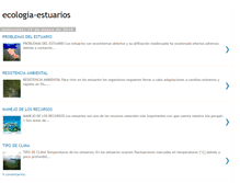 Tablet Screenshot of ecologia-estuarios.blogspot.com