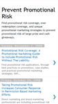 Mobile Screenshot of prevent-promotional-risk.blogspot.com
