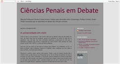 Desktop Screenshot of cienciaspenaisemdebate.blogspot.com