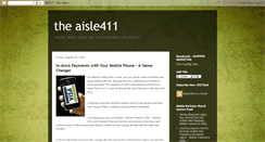 Desktop Screenshot of aisle411.blogspot.com