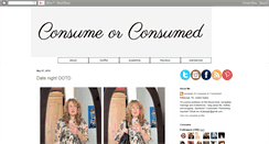 Desktop Screenshot of consumerconsumed.blogspot.com