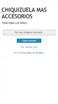 Mobile Screenshot of chiquiaccesorios.blogspot.com