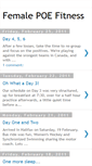 Mobile Screenshot of poefitness.blogspot.com