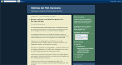 Desktop Screenshot of fbamexico.blogspot.com