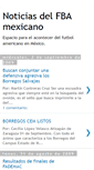 Mobile Screenshot of fbamexico.blogspot.com