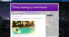 Desktop Screenshot of pizzapreguicaecomputador.blogspot.com