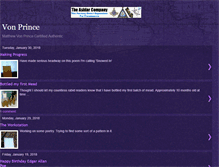 Tablet Screenshot of matthewvonprince.blogspot.com