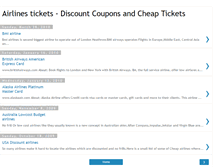 Tablet Screenshot of airlinestickets.blogspot.com