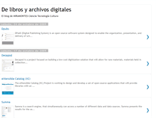 Tablet Screenshot of delibrosyarchivosdigitales.blogspot.com