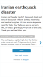 Mobile Screenshot of iranquake.blogspot.com