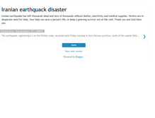 Tablet Screenshot of iranquake.blogspot.com
