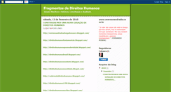 Desktop Screenshot of fragmentosdesensibilidade.blogspot.com