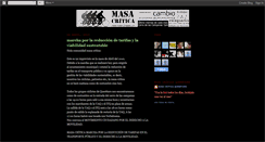 Desktop Screenshot of masacriticaqro.blogspot.com