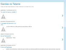 Tablet Screenshot of garotasjj.blogspot.com