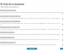 Tablet Screenshot of elclubdelaserpiente.blogspot.com