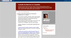 Desktop Screenshot of custodiademenorescolombia.blogspot.com