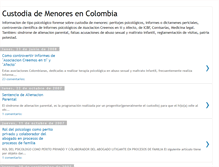 Tablet Screenshot of custodiademenorescolombia.blogspot.com