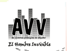 Tablet Screenshot of aavvhombreinvisible.blogspot.com