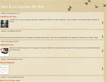 Tablet Screenshot of lacanciondehoy.blogspot.com