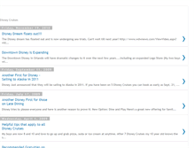Tablet Screenshot of cruiseondisney.blogspot.com