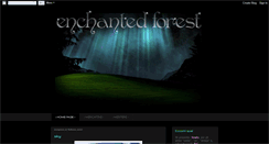 Desktop Screenshot of enchantedforest74.blogspot.com