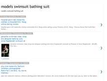 Tablet Screenshot of modelsswimsuitbathingsuit.blogspot.com
