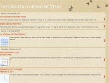 Tablet Screenshot of informaticagrado7-2011.blogspot.com