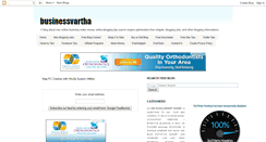 Desktop Screenshot of businessvartha.blogspot.com