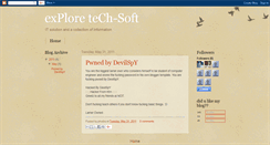 Desktop Screenshot of exploreitech.blogspot.com