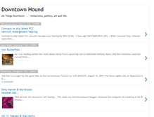 Tablet Screenshot of downtownhound.blogspot.com