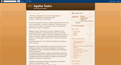 Desktop Screenshot of agathateatro.blogspot.com
