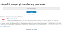 Tablet Screenshot of ekspedisipontianak.blogspot.com