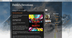 Desktop Screenshot of dohlesdevos.blogspot.com