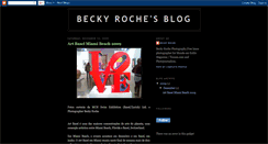 Desktop Screenshot of beckyroche.blogspot.com